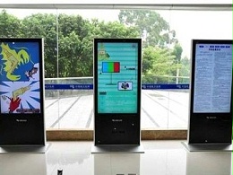 景信科技直角落地式液晶广告机为什么如此受客户喜爱？