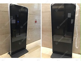 河北省石家庄市建设银行55寸立式液晶广告机