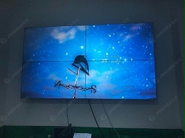 河北唐山吉新材料49寸3.5mm2*2液晶拼接屏