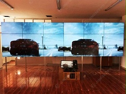 内蒙古鄂尔多斯行政大厅46寸3*6液晶拼接屏
