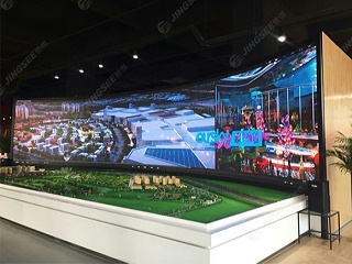 天津中国集海航城P2.5 LED显示屏